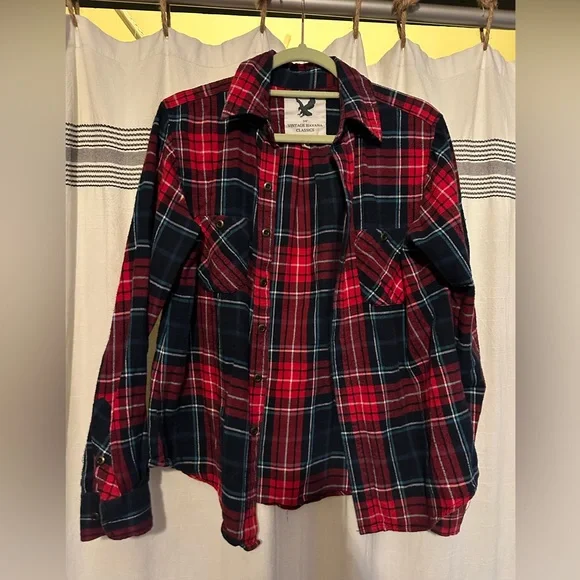 Vintage Embellished Peace Flannel - Picture 2 of 4